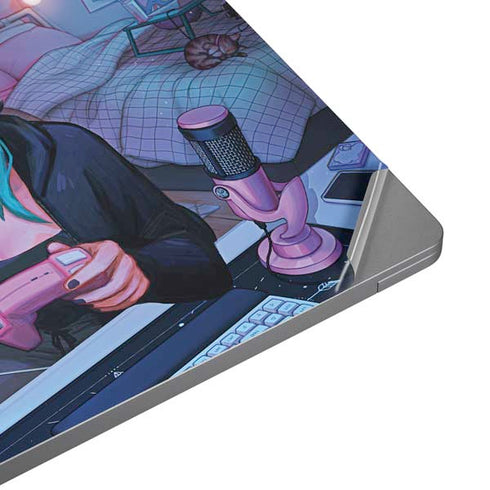 Anime Catgirl Gamer Nerd by Ivy Dolamore Universal Laptop 13in (10.6 x 7.6in) Skin